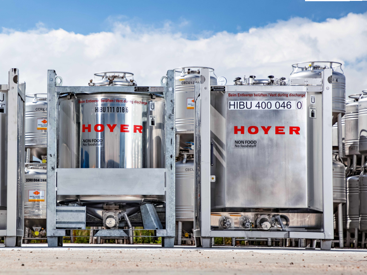 Intermediate Bulk Container Chemicals Depot of the HOYER Group